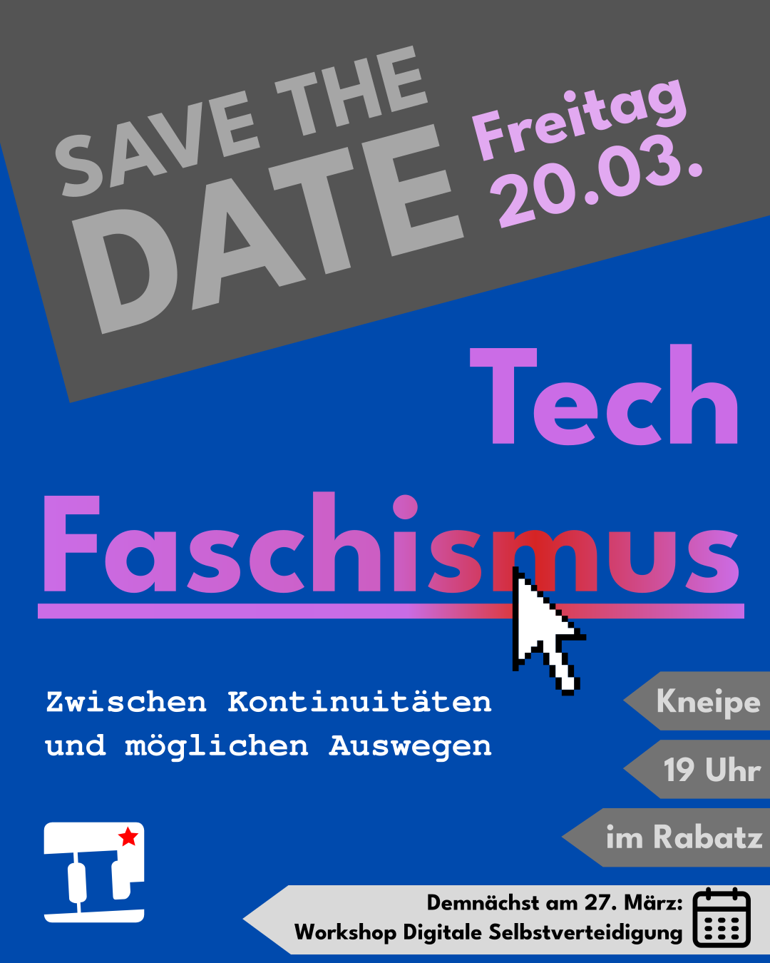 Techfaschismus – Input und Diskussion